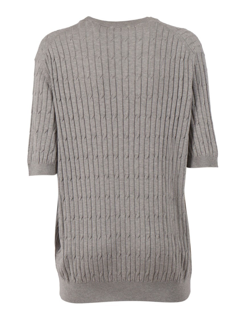 Peserico Textured Cable Knit Sweater