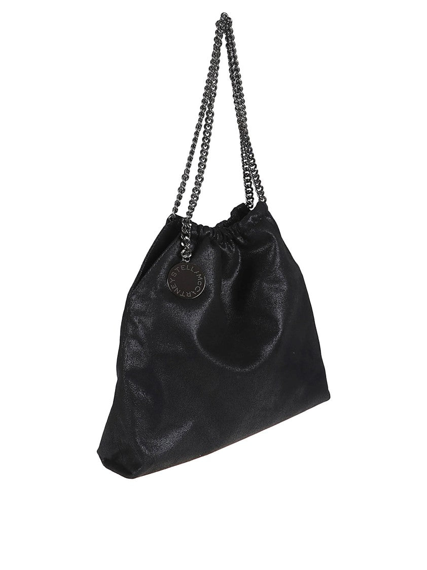Stella Mccartney Medium Falabella Shoulder Bag With Ruthenium Chains