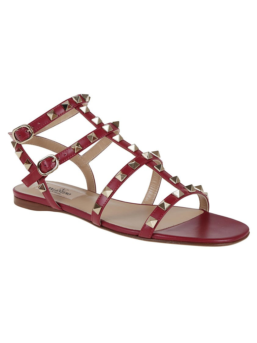 Valentino Garavani Rockstud Sandal In Calfskin