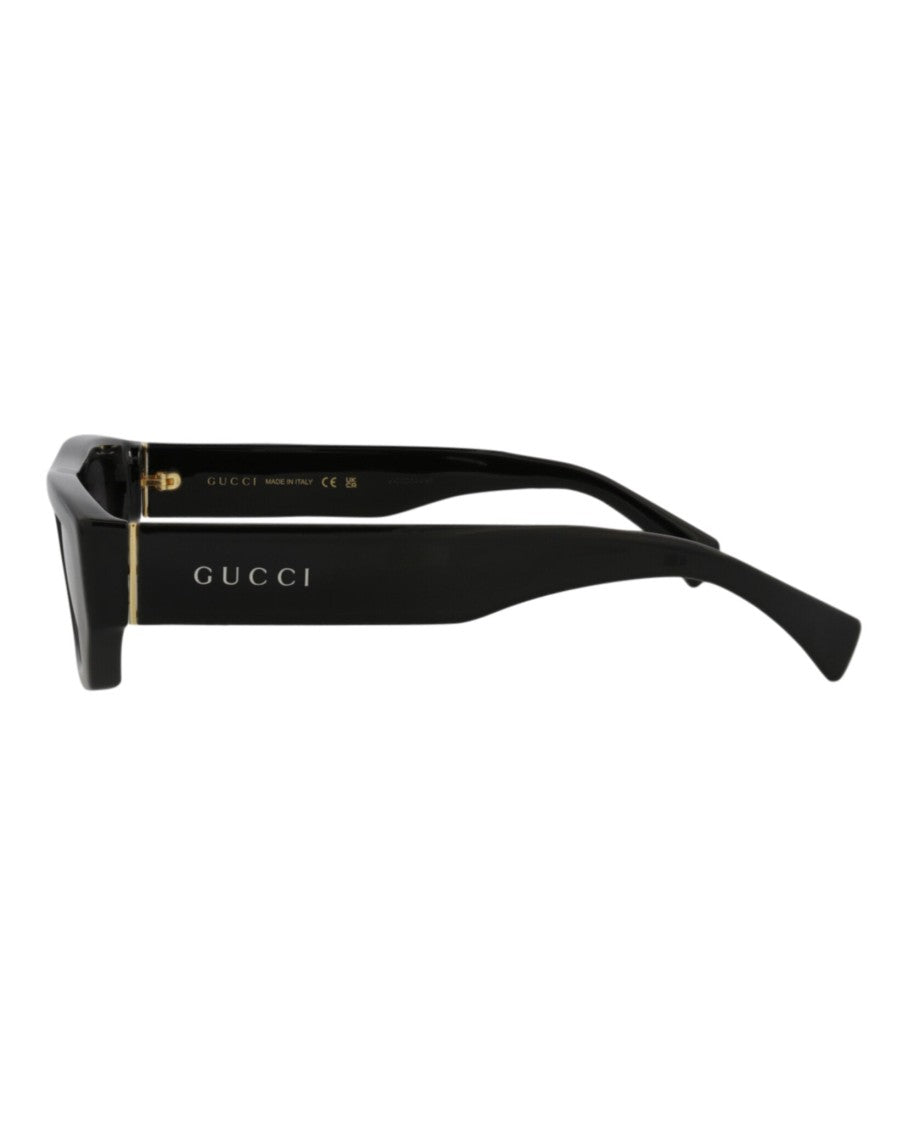 Gucci Square-Frame Injection Sunglasses