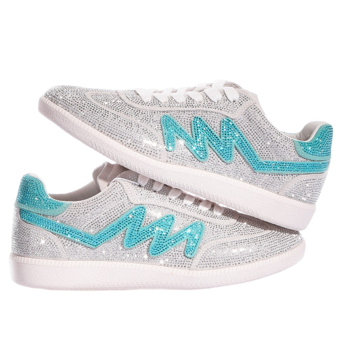 Mimanera Tiffany Handcrafted Imperial Jet Masterpiece Sneakers