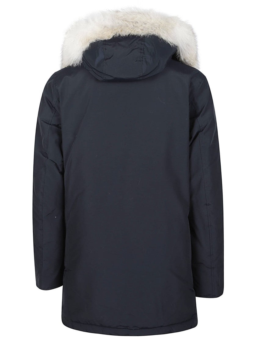 Woolrich Arctic Detachable Fur Hooded Cotton-Blend Parka