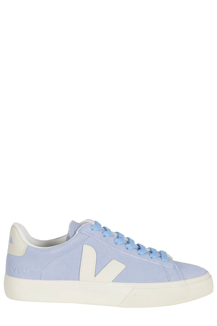 Veja Heavenly Campo Suede Side-Logo Leather Sneakers