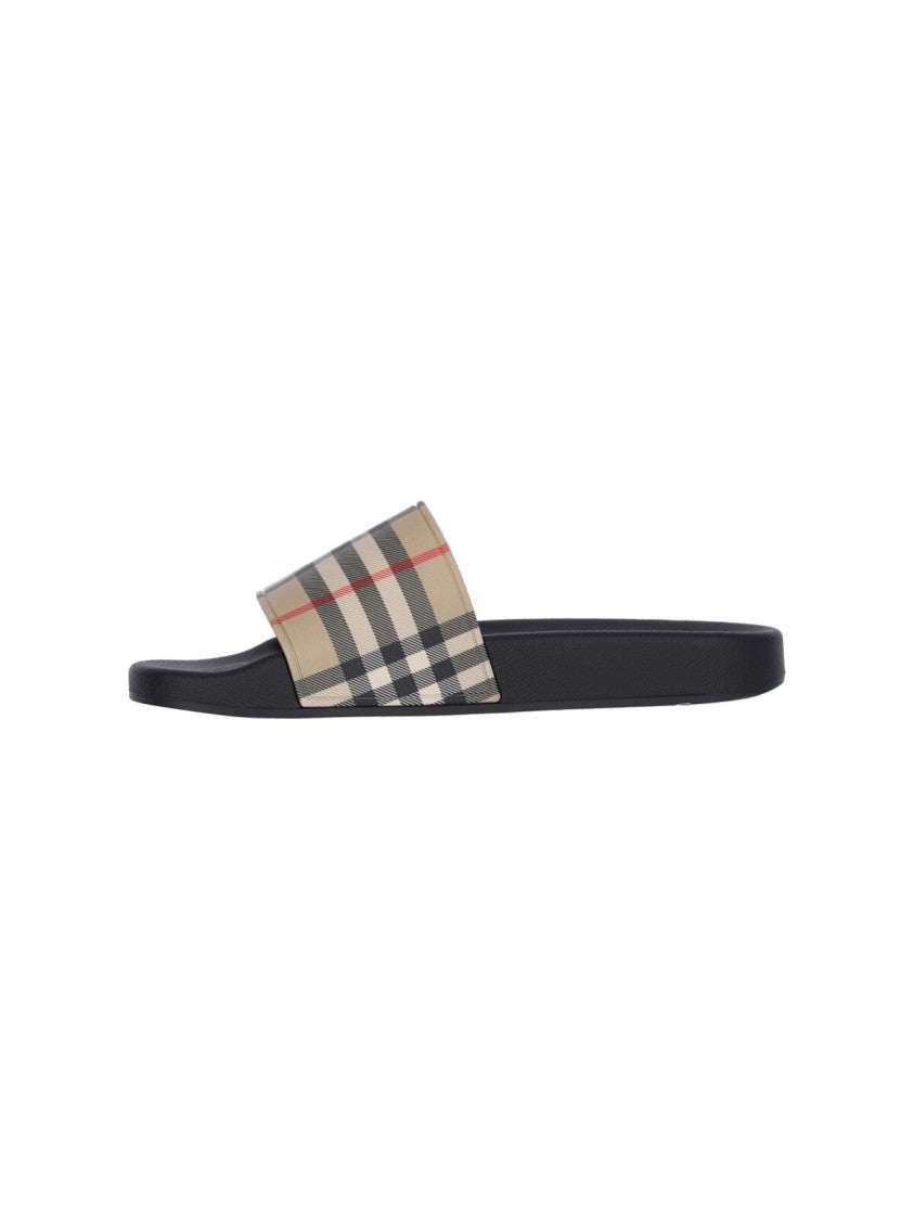 Burberry Slip-On Slide Sandals