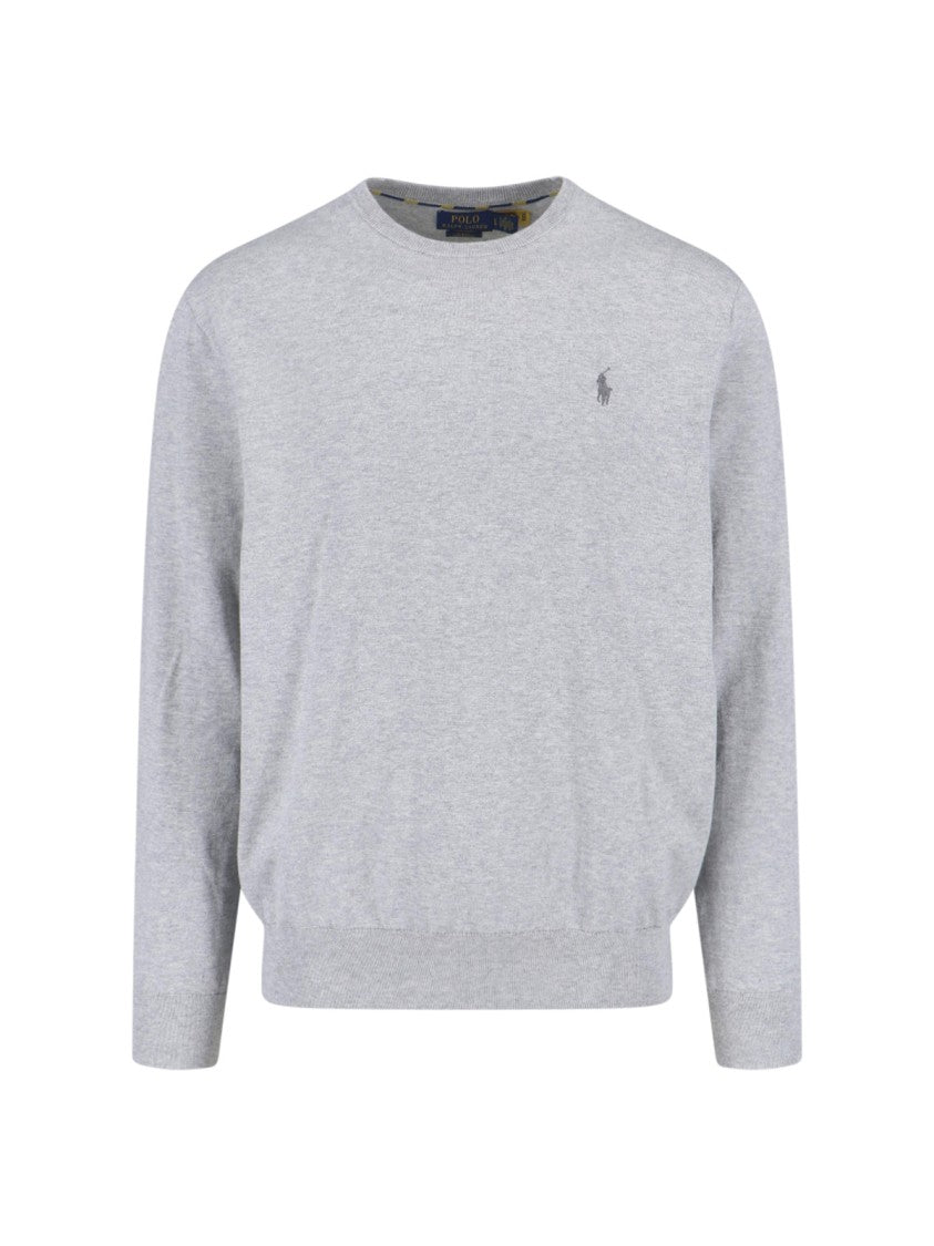 Polo Ralph Lauren Gray Logo Sweatshirt