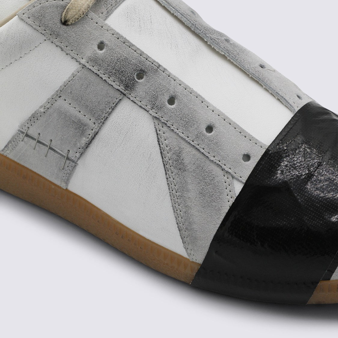 Maison Margiela White Leather Sneakers