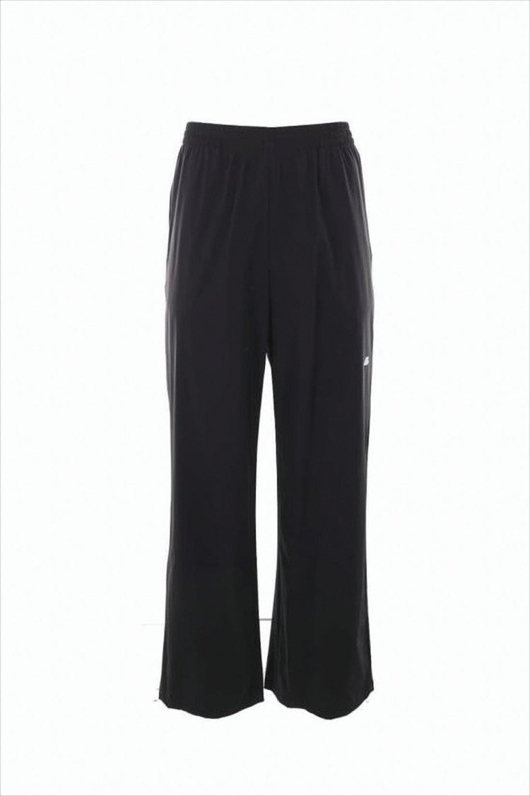 Balenciaga Relaxed Fit Cropped Black Jogging Pants
