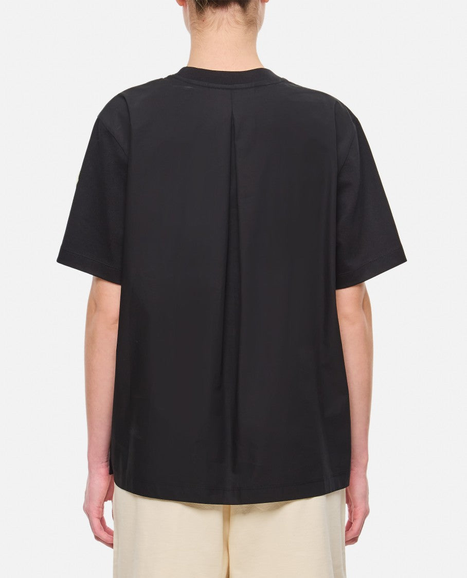 Moncler Crew-Neck T-Shirt With Logo Patch