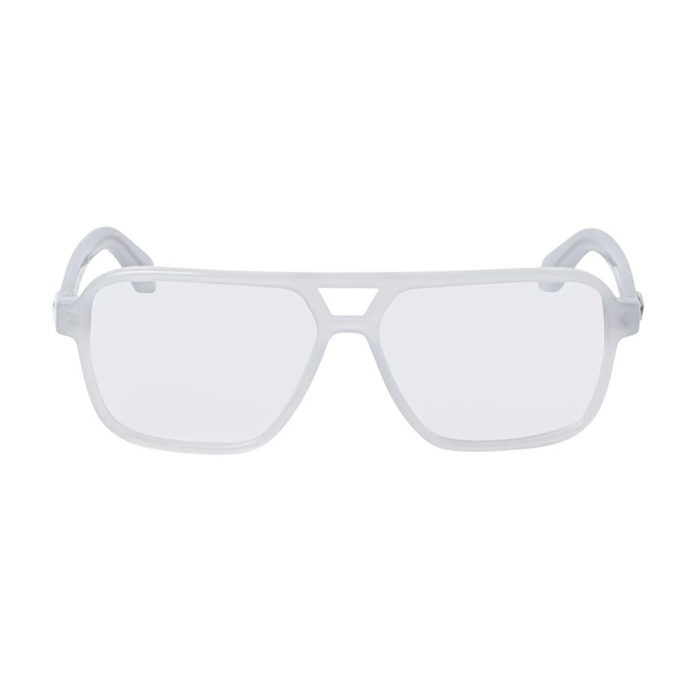 Off-White Oerj081 Style 81 Light Grey Squared Aviator Sunglasses