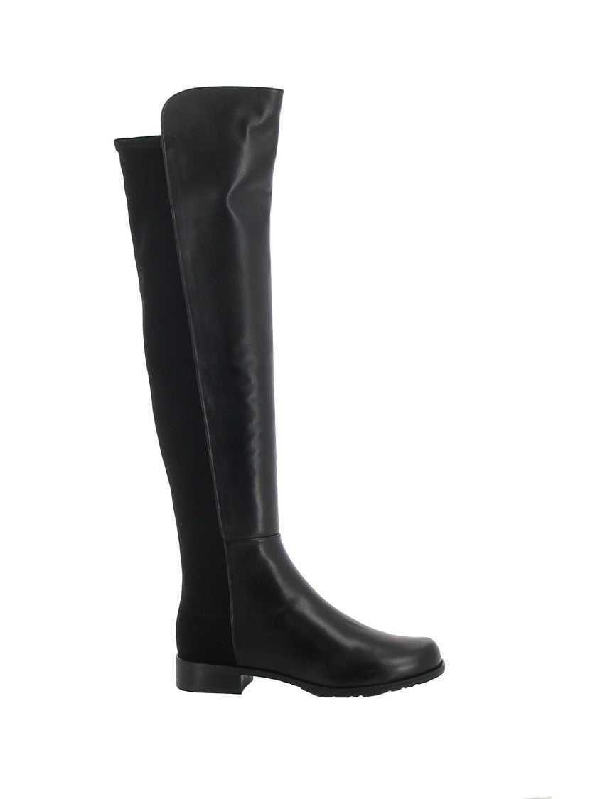 Stuart Weitzman Black Leather Boots