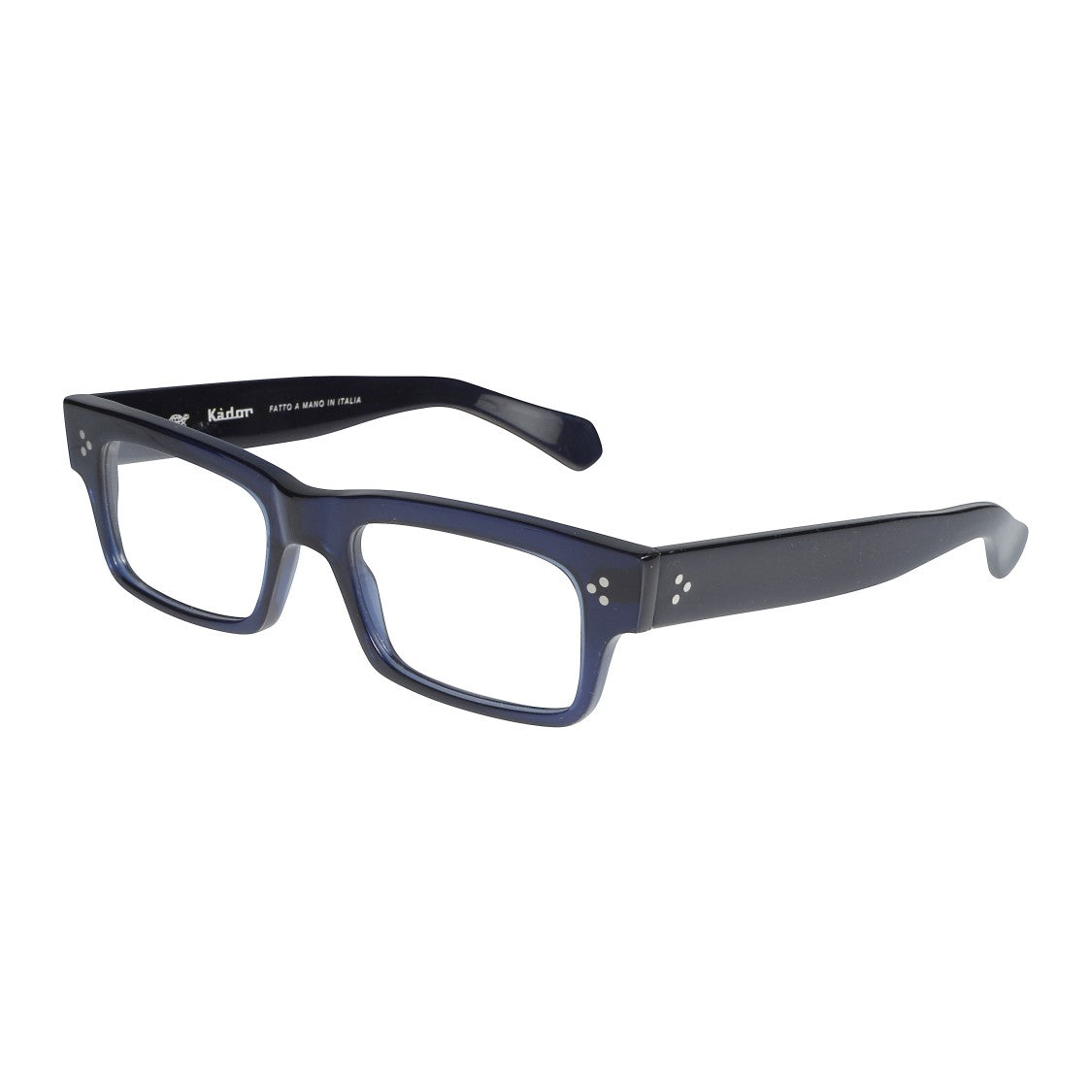 Kador Mark Rectangular Frame Eyeglasses With Glossy Finish