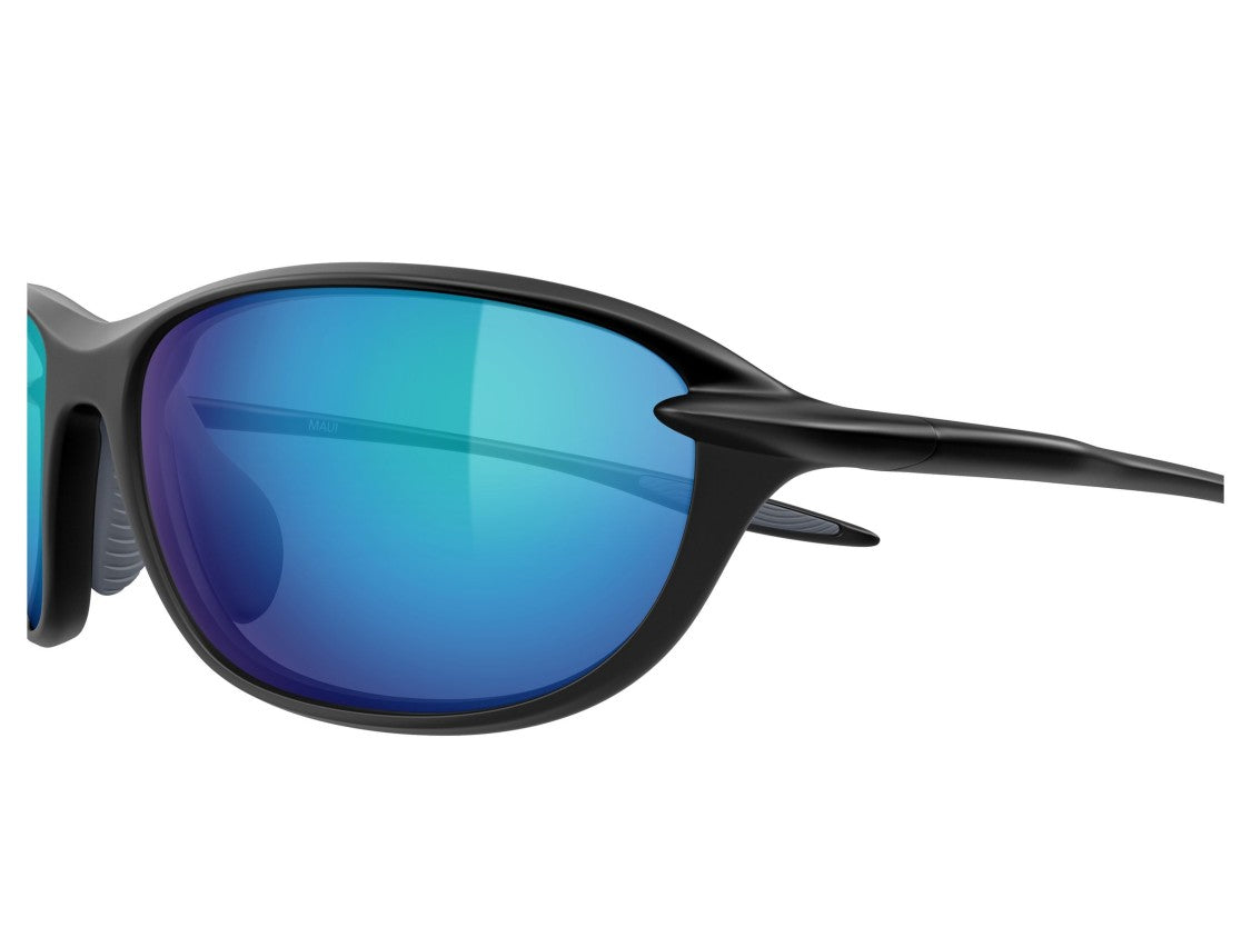 Maui Jim Black Mj0338s Gradient Plastic Sunglasses