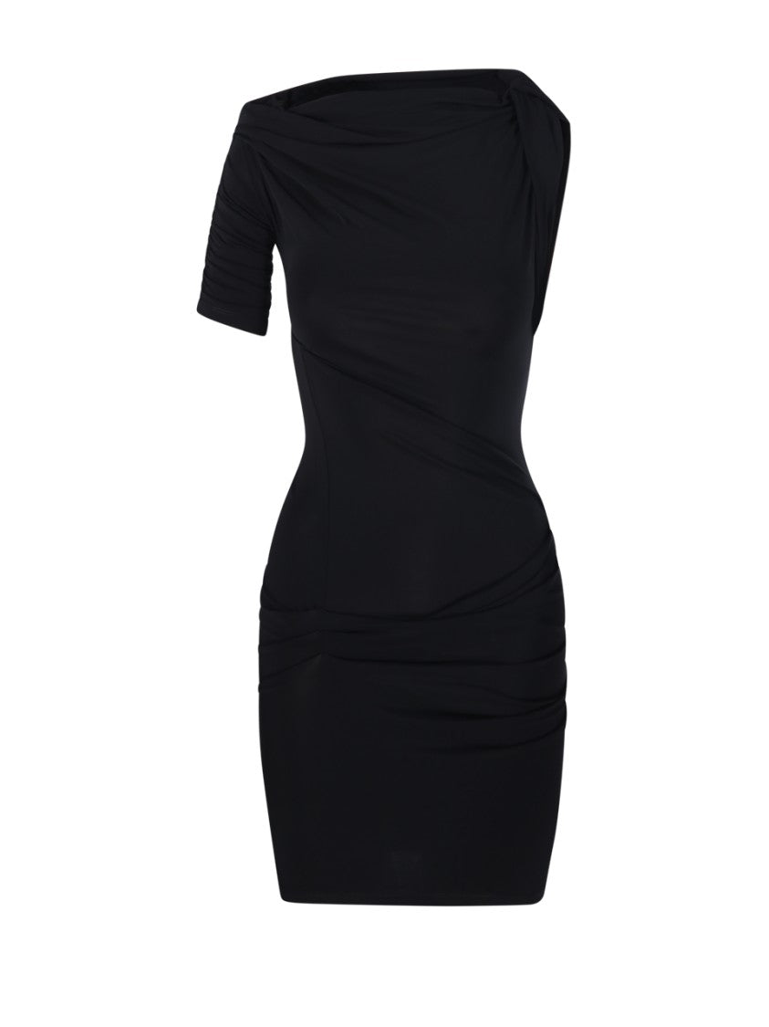Jacquemus La Mini Robe Drapeado Skirt