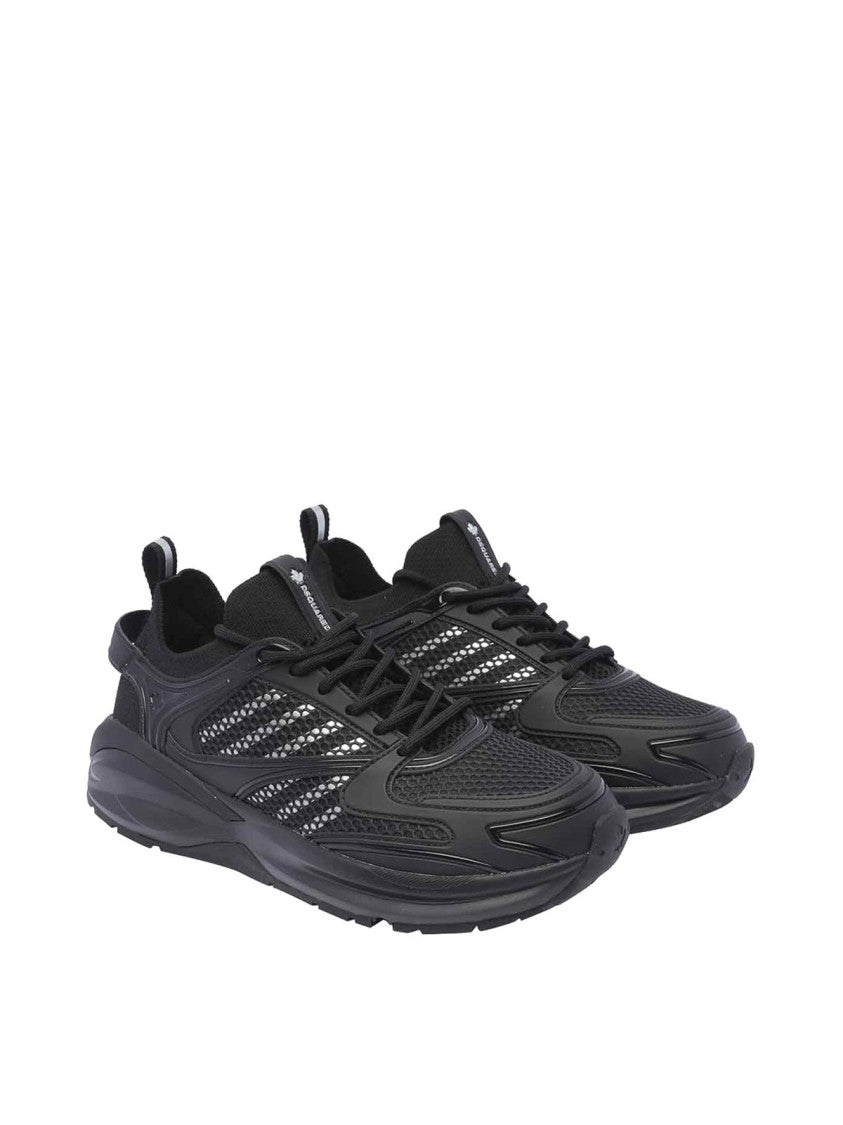 Dsquared2 Dash Logo Lace-Up Sneakers
