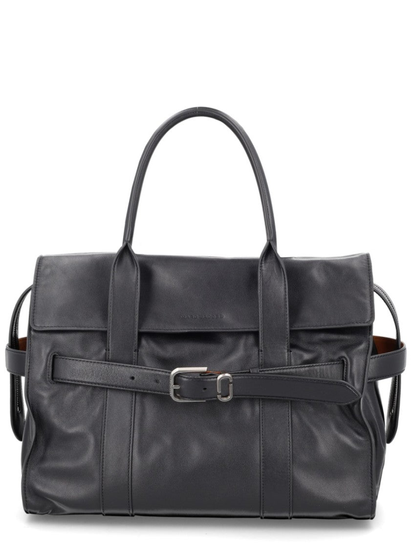 Marc Jacobs Dakota Tote Bag With Glossy Finish And Structured Silhouette