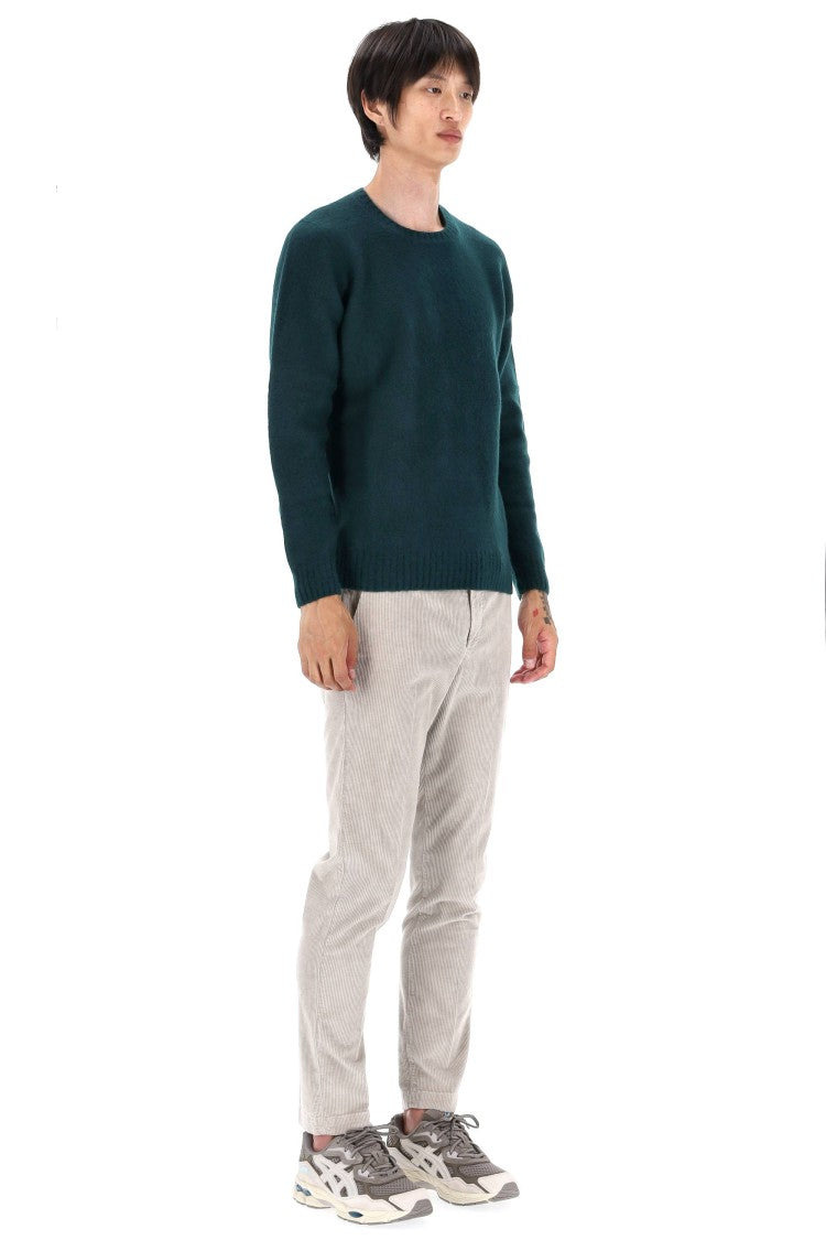 Drumohr Brushed Wool Crewneck Sweater