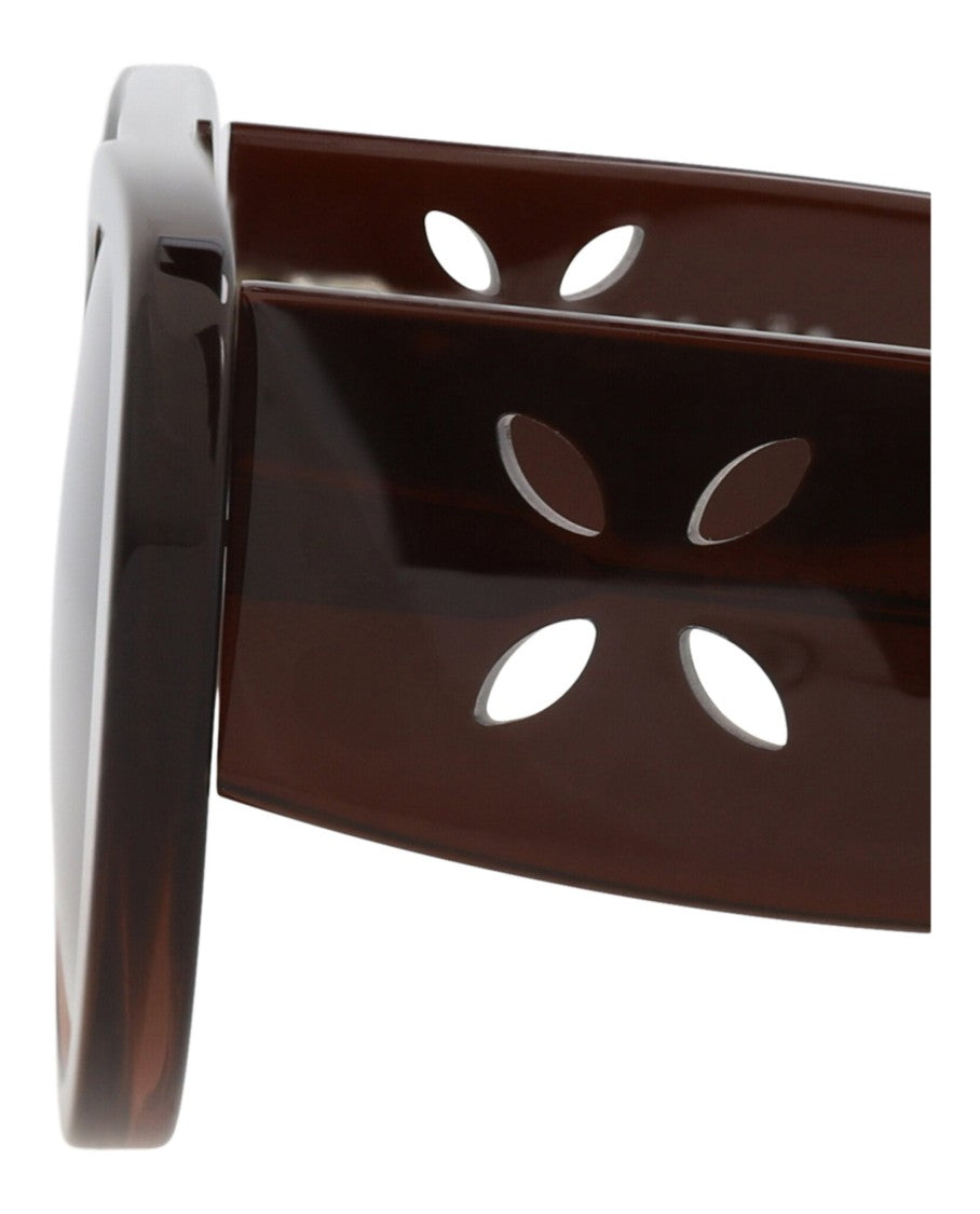 Alaïa Shield-Frame Acetate Sunglasses