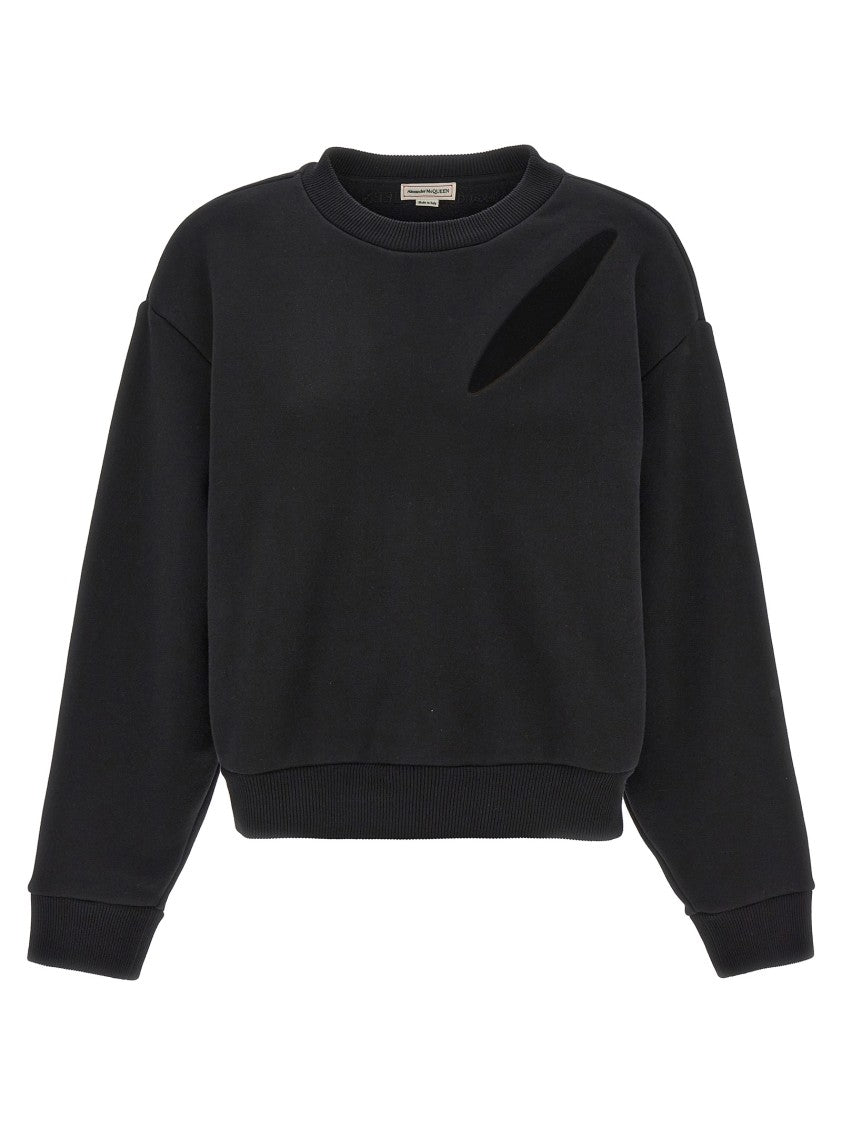 Mcqueen 'Cut And Sew' Sweatshirt