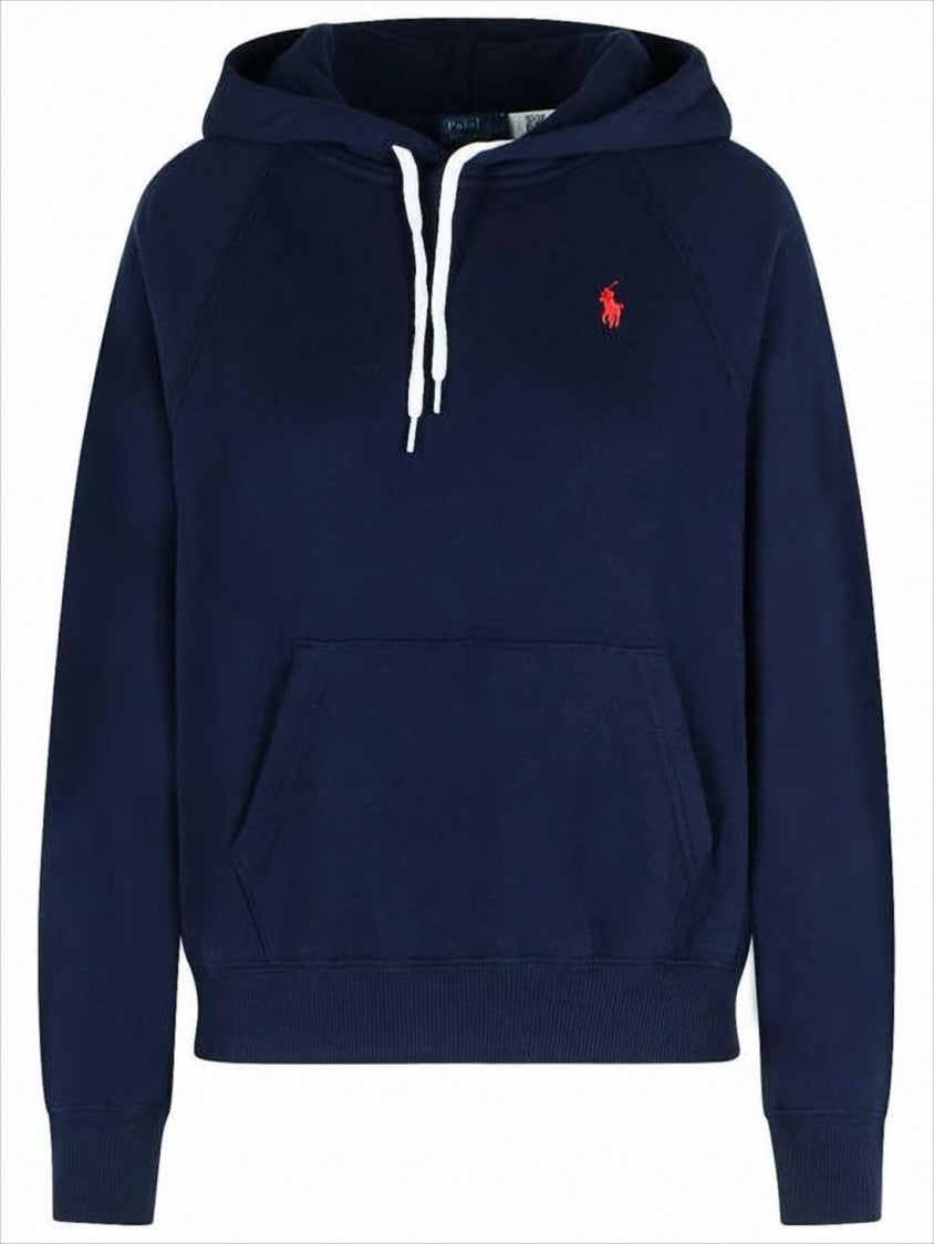 Polo Ralph Lauren Classic Pullover Hoodie With Embroidered Logo