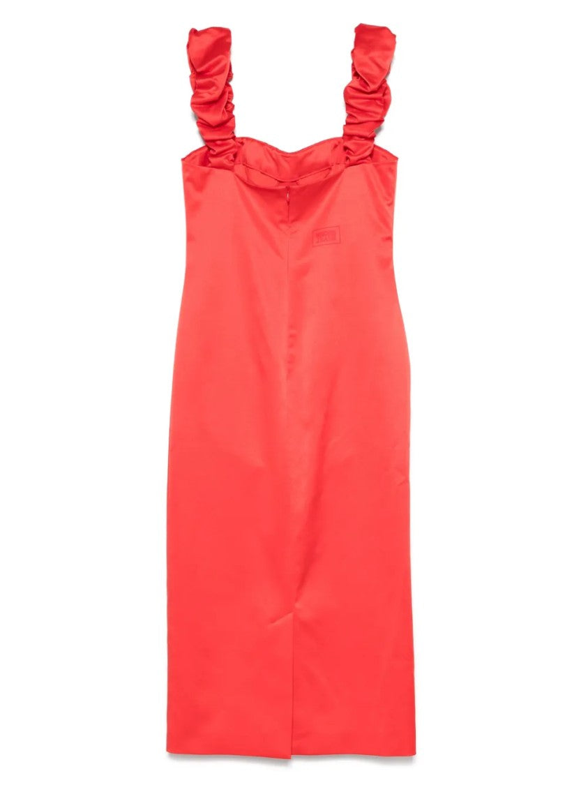 Moschino Fitted Bodice Flared Skirt Timeless Dress
