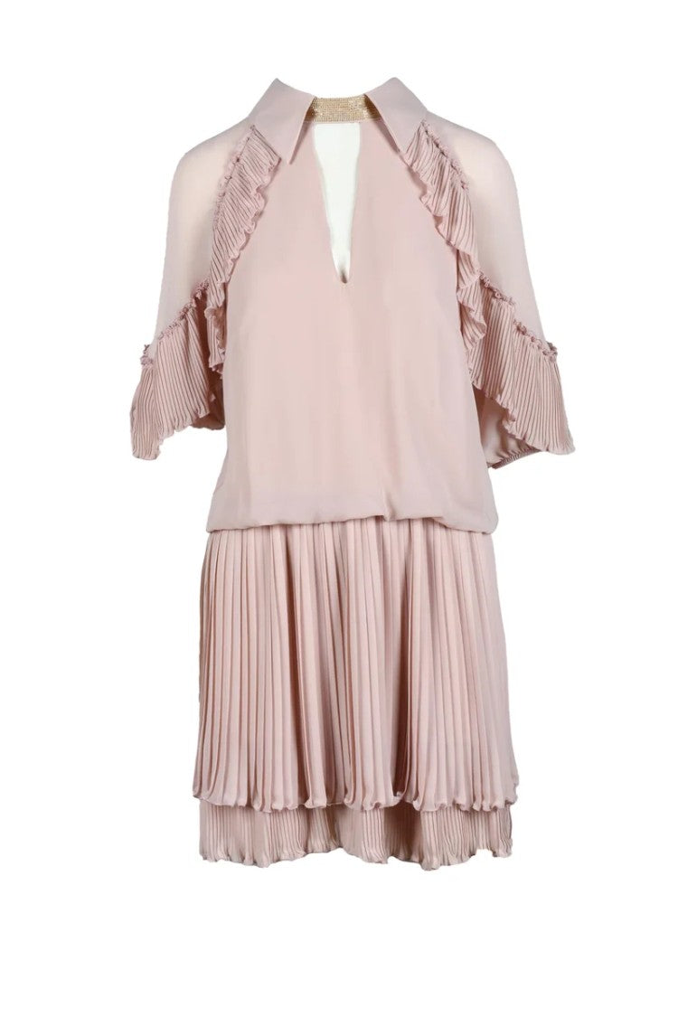 Gil Santucci Pink Polyester Dress