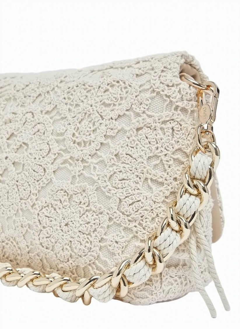 Liu Jo Lapuffy Crochet Shoulder Bag