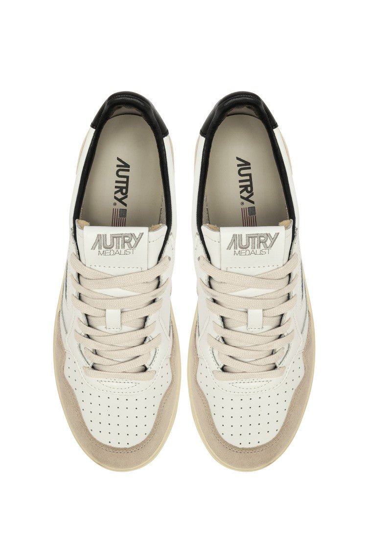 Autry Medalist Suede Leather Sneakers