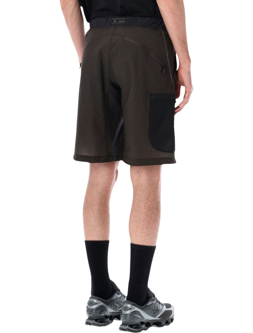 And Wander Breath Ripstop Cargo Summer Shorts