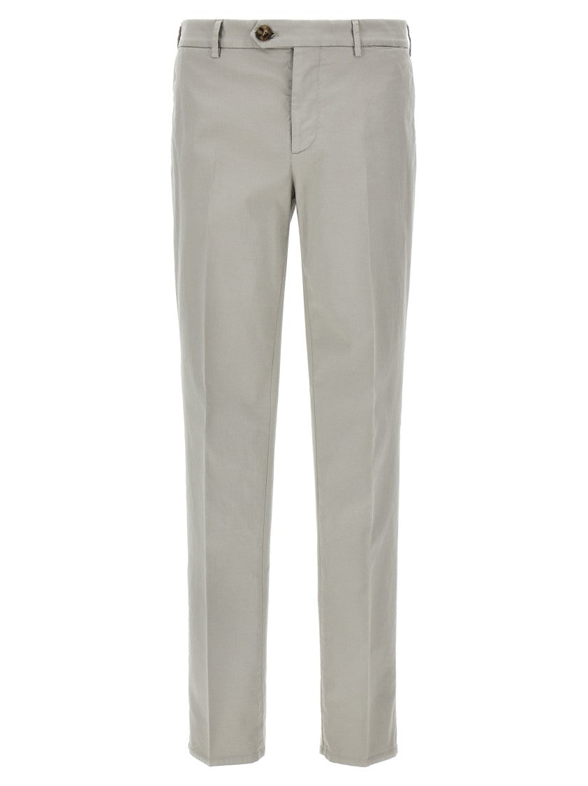 Brunello Cucinelli Garment-Dyed Cotton Chinos