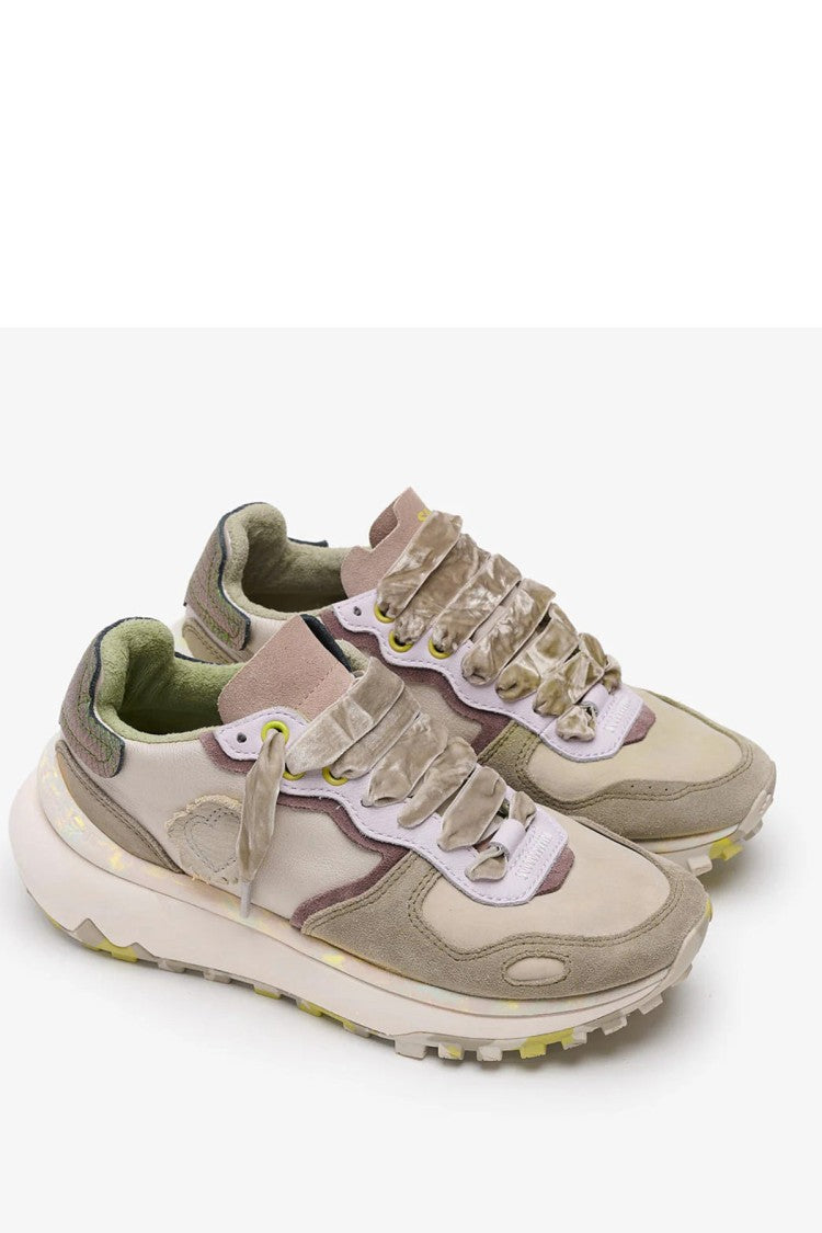 Satorisan Multicolor Leather Low-Top Sneakers