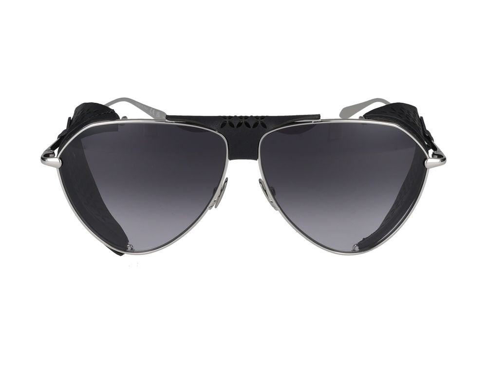 Azzedine Alaïa Sunglasses Aa0067s 001 Silver Silver Grey 62/11/140