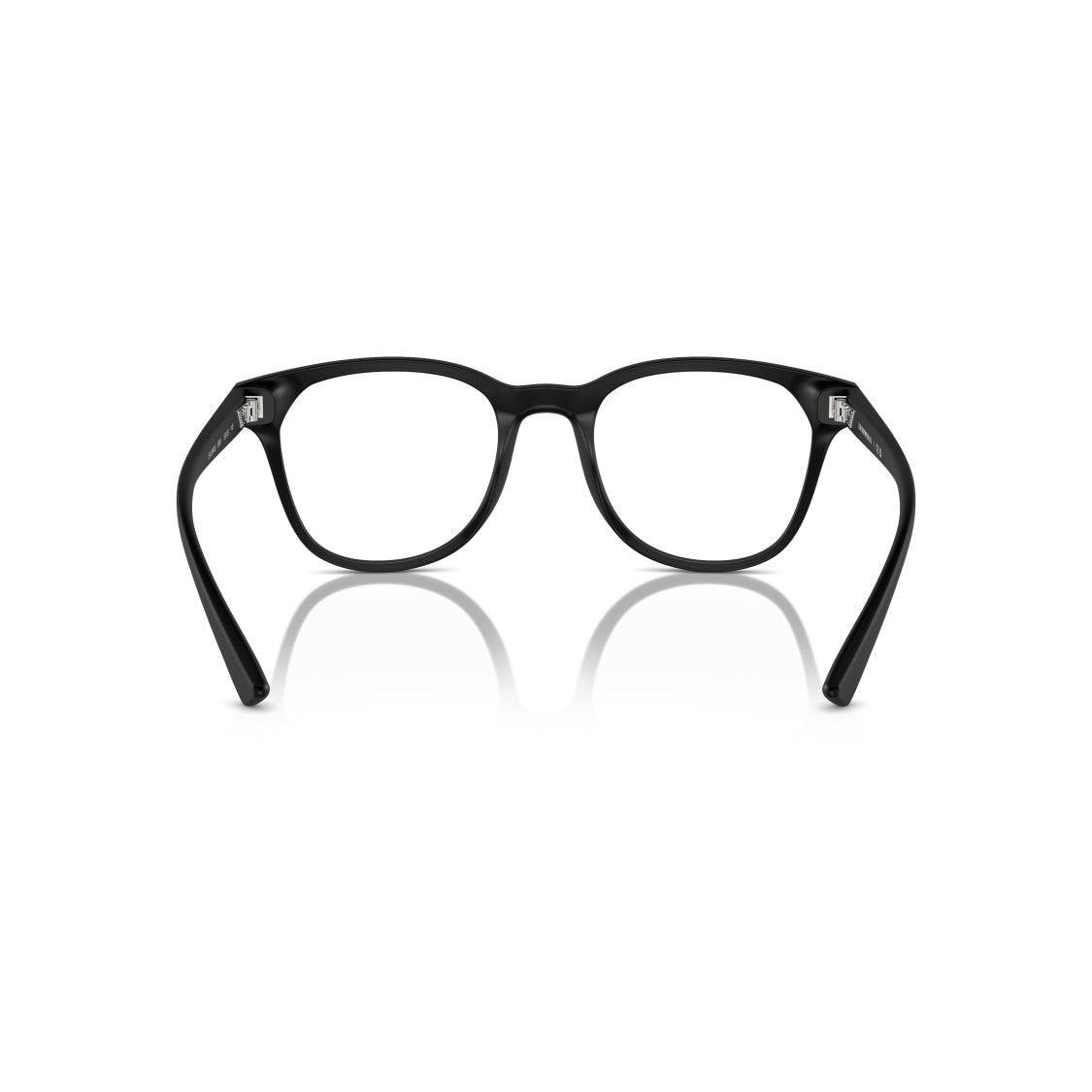 Emporio Armani 0Ea3240u Matte Black Full-Rim Eyeglasses With Subtle Logo Detail