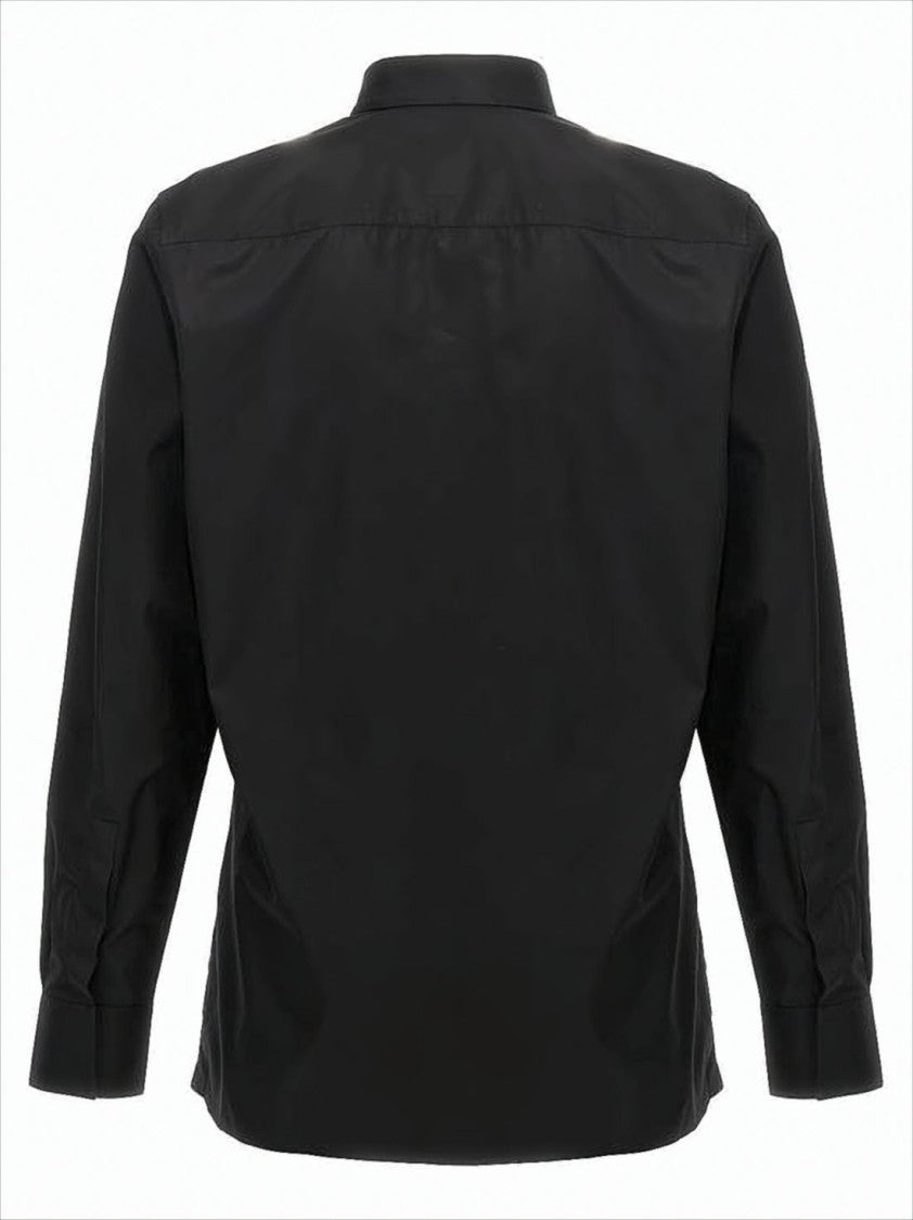 Givenchy Long-Sleeve Tailored Shirt With Concealed Button Placket