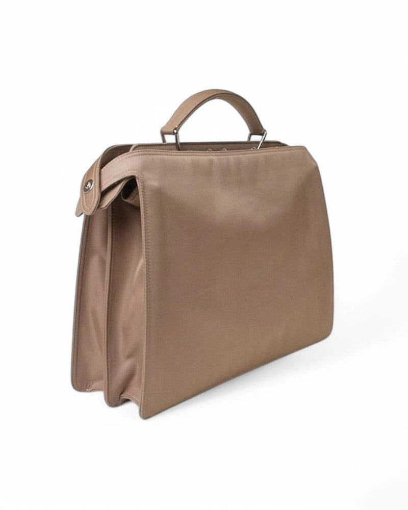 Fendi Peekaboo Iseeu Medium Nylon Beige