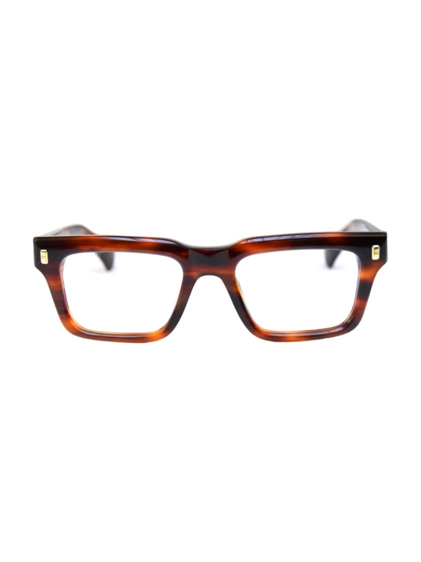 Kiurv Kiurv Ferruccio Optical Frames With Tortoiseshell Pattern And Gold Accents