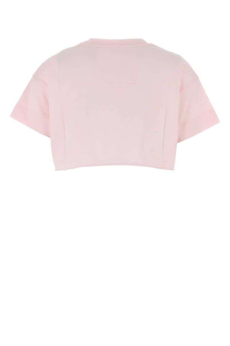 Givenchy Pastel Pink Cotton Crop-Top