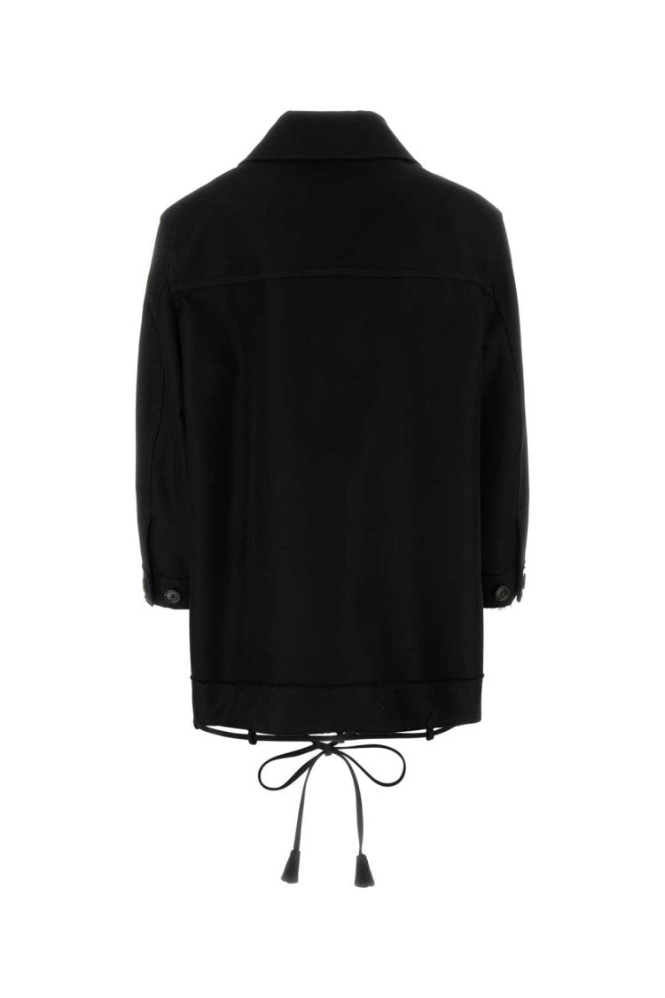 Gucci Black Gabardine Jacket