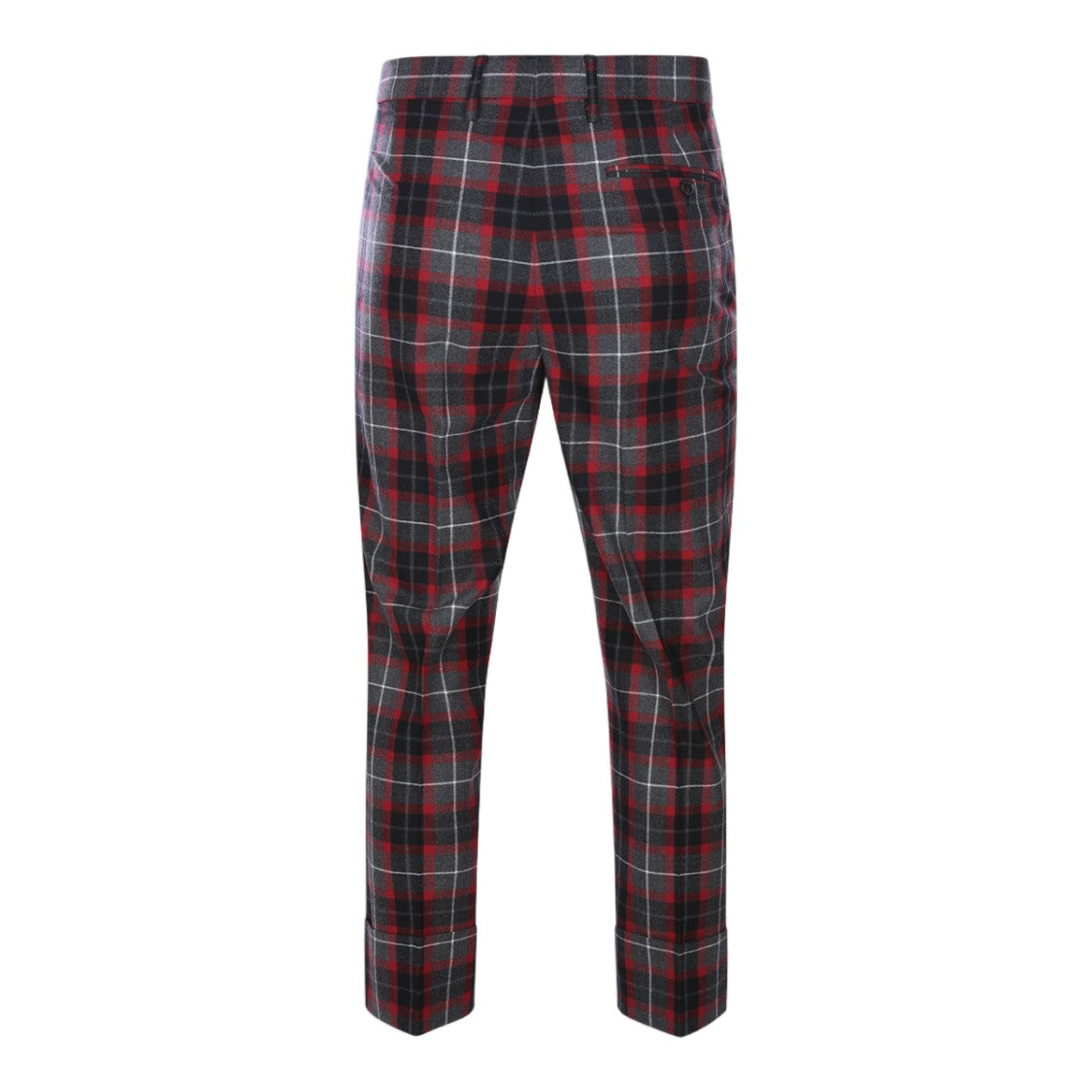 Vivienne Westwood Classic Tailored Trousers With Tartan Plaid Pattern