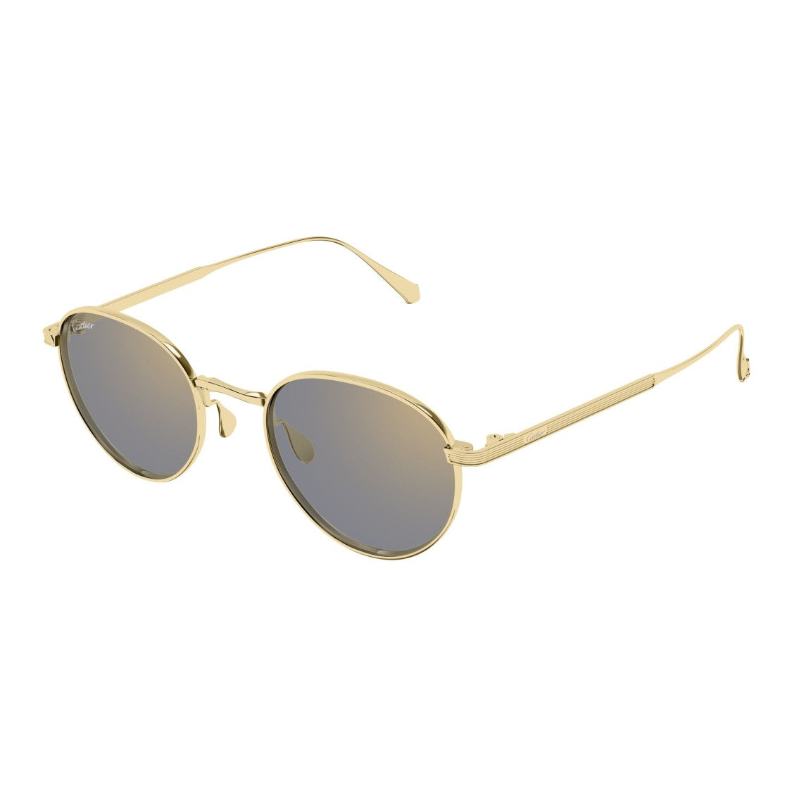 Cartier Ct0626s Round Titanium Sunglasses