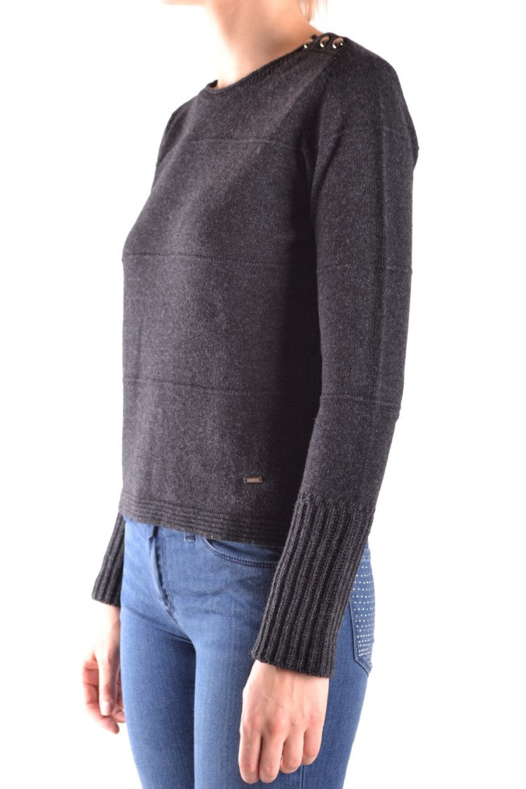 Armani Soft Knit Sweater With Button Detailing