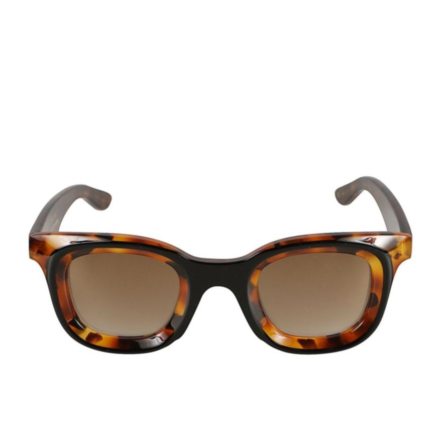 Kador Joya Bold Rectangular Tortoiseshell Sunglasses With Brown Lenses