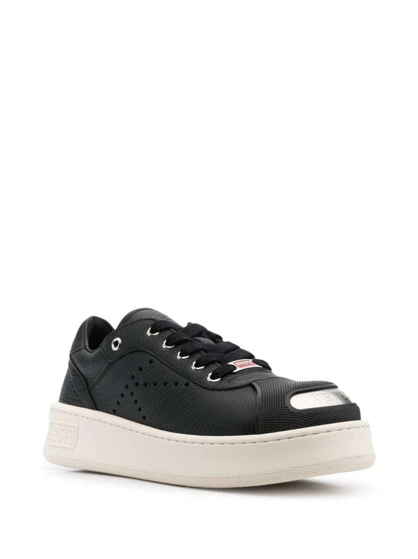 Kenzo Kenzo Hoops Low Top Sneakers