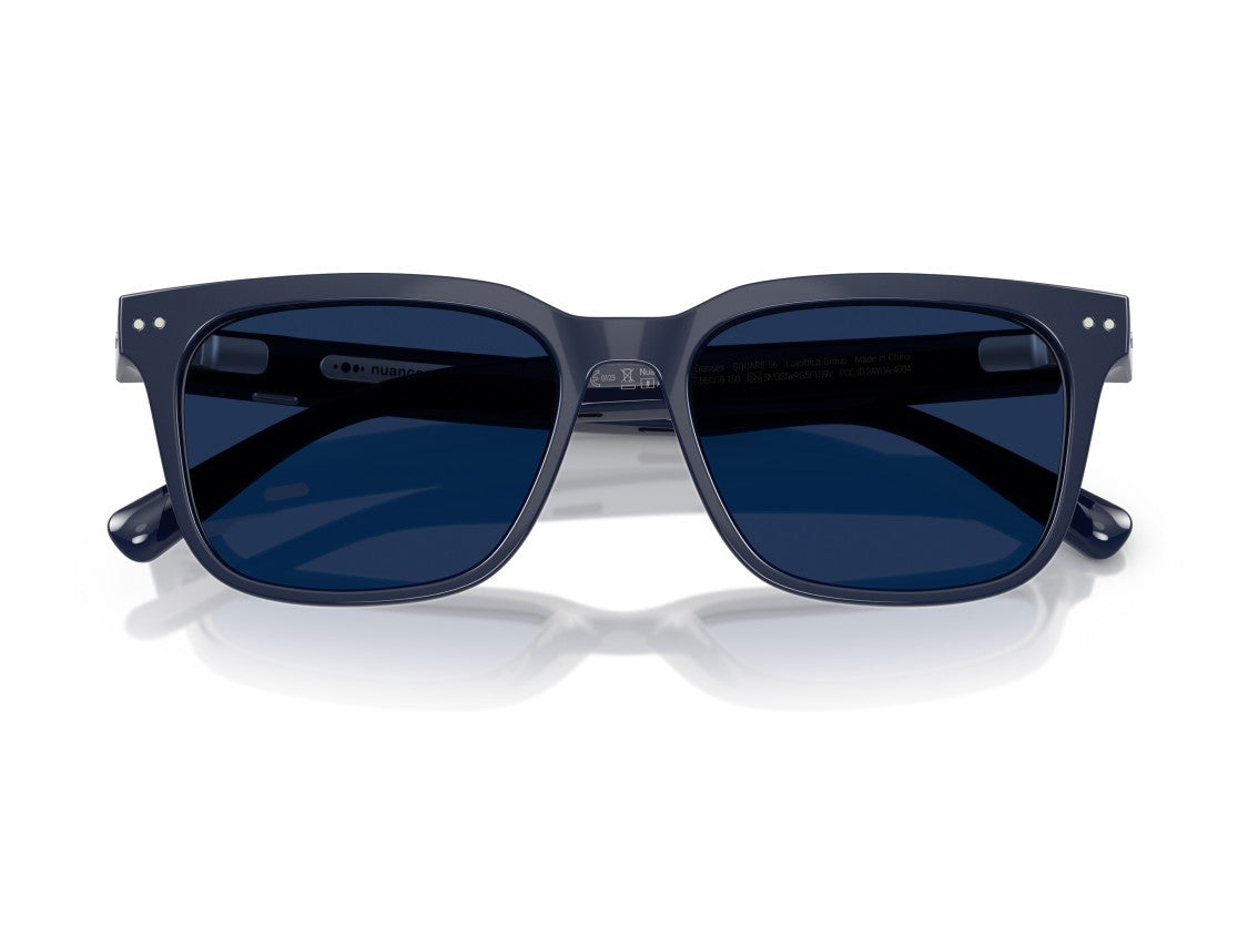 Nuance Audio 0Aw5004 Glossy Square Sunglasses