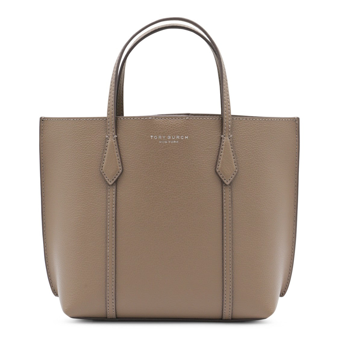 Tory Burch Brown Leather Small Perry Totes