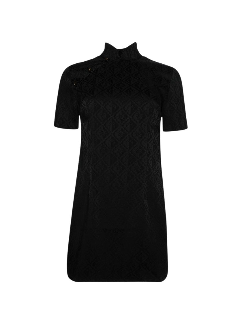 Marine Serre Jacquard Mini Dress