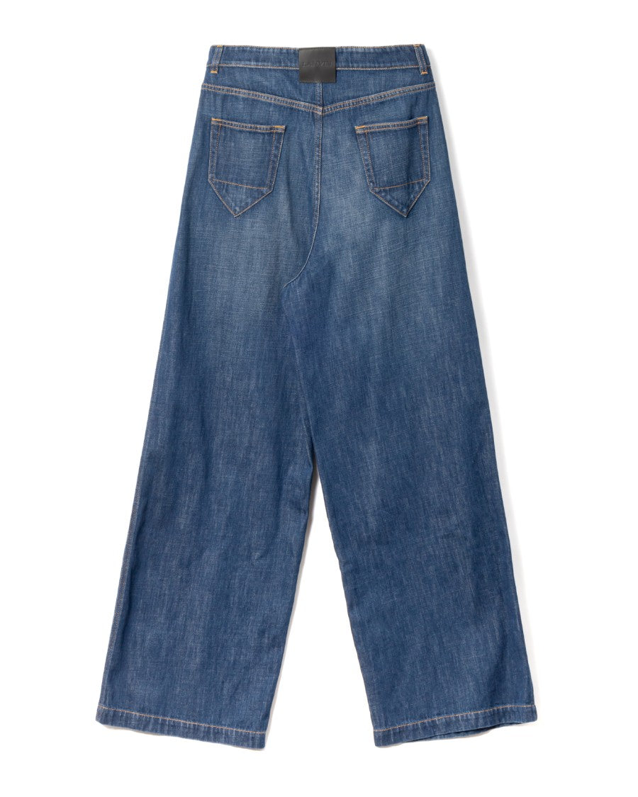 Lanvin Darted Denim Pants