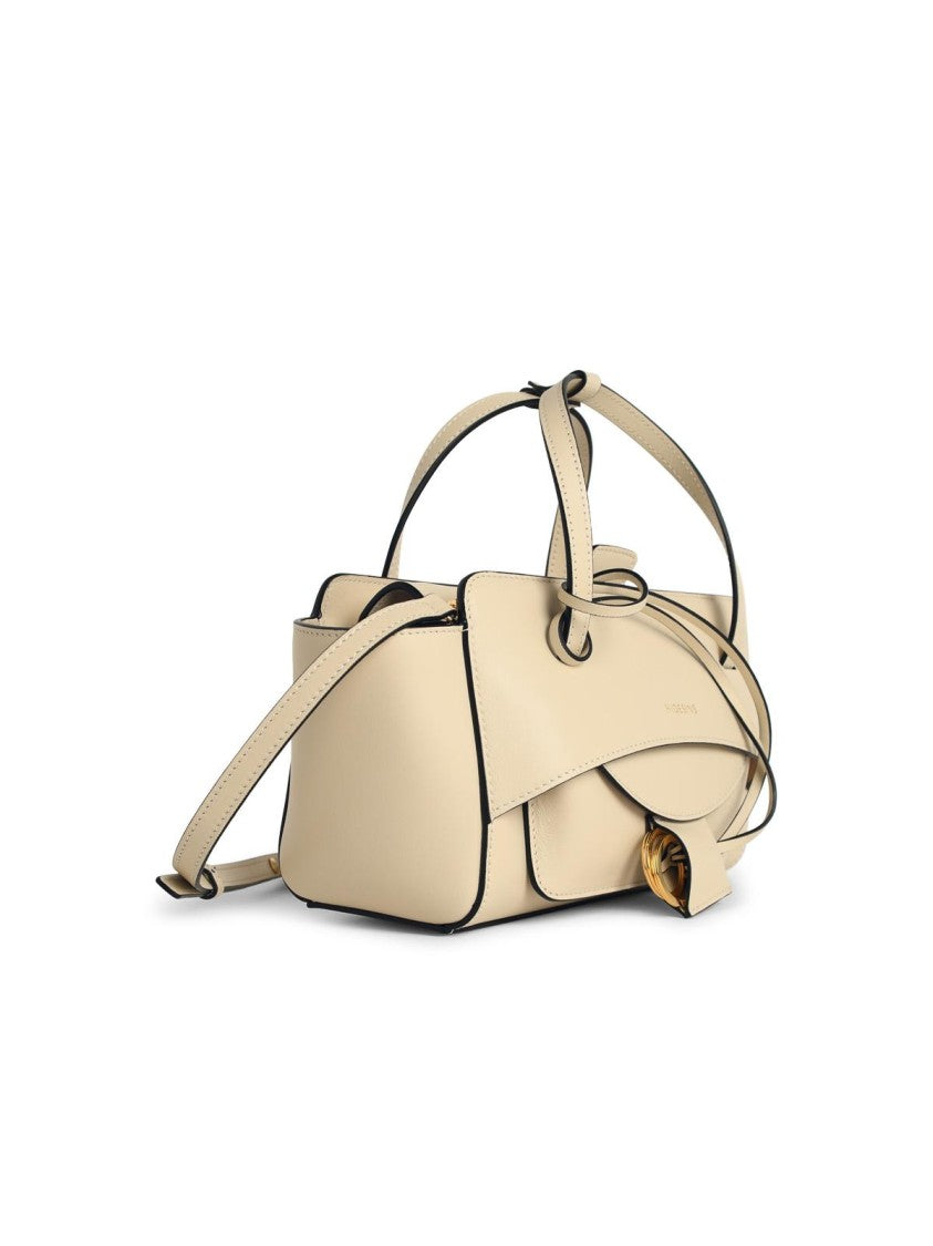 Hidesins Flap S Premiere' Butter-Coloured Leather Bag