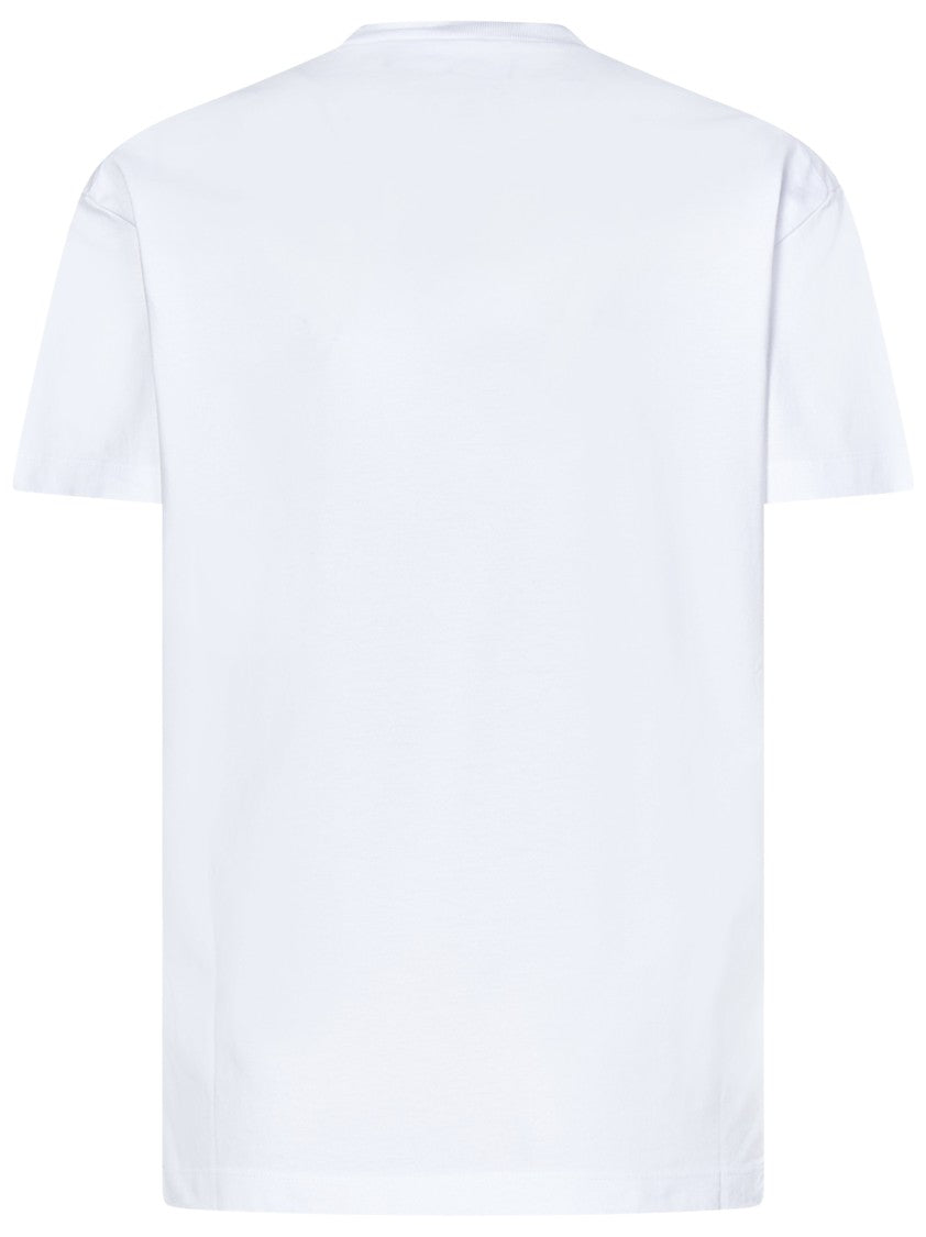 Dsquared2 Cotton Jersey T-Shirt With Playful Print