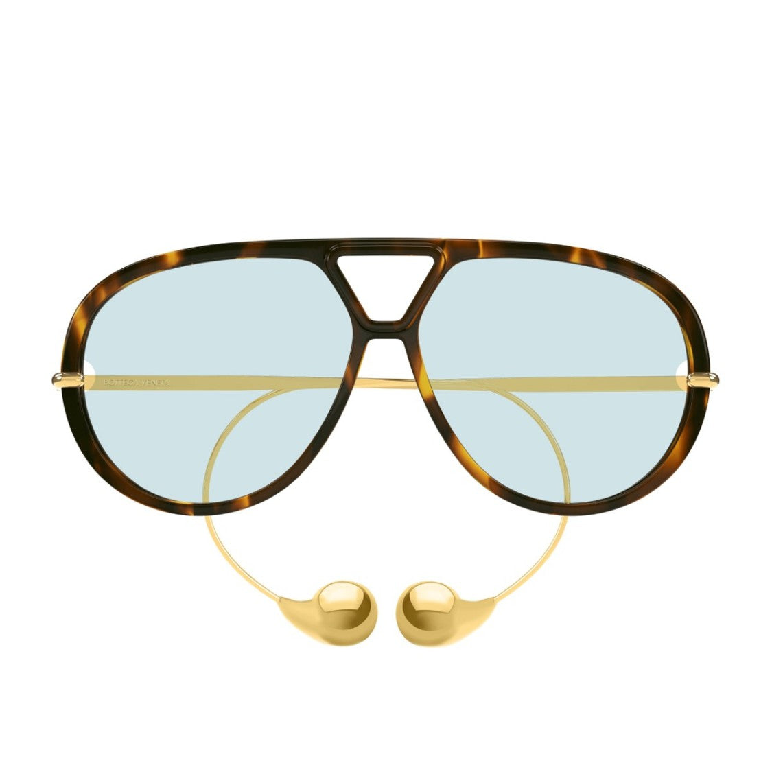 Bottega Veneta Havana Unapologetic Bv1273s Acetate-Blend Pilot Sunglasses