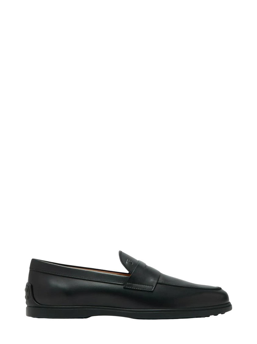 Tod's Smooth Leather Penny Loafers